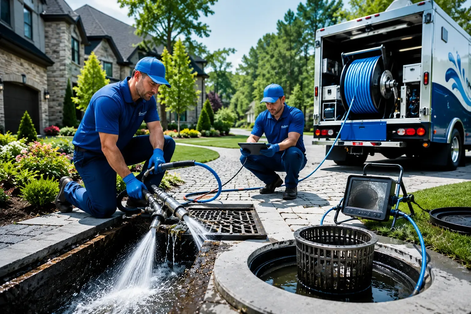 Local outdoor drain cleaning professionals in Haddam, KS